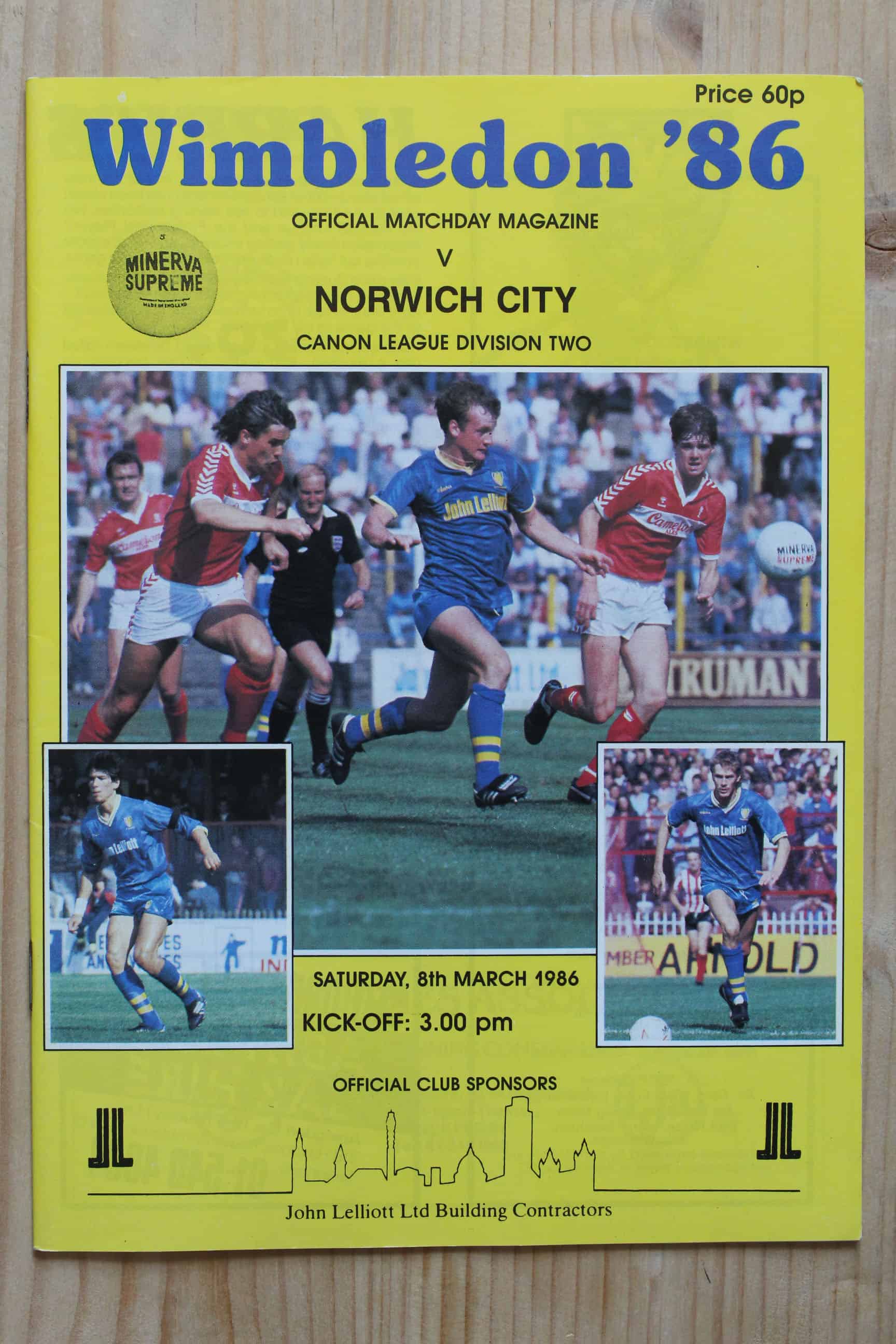 Wimbledon v Norwich City FC